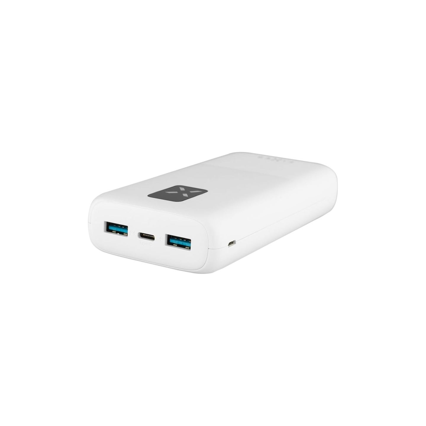 Fixed Power bank Zen 20 with LCD display and PD 20W output | FIXZEN-20-WH | 20000 mAh | White