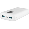 Fixed Power bank Zen 20 with LCD display and PD 20W output | FIXZEN-20-WH | 20000 mAh | White
