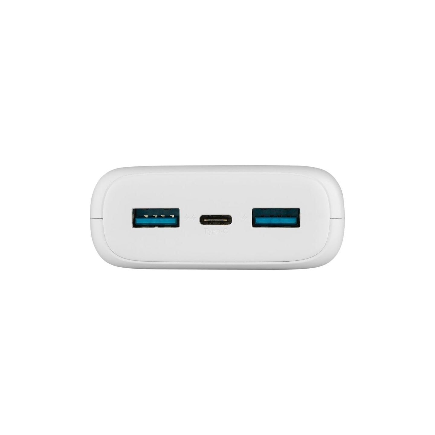 Fixed Power bank Zen 20 with LCD display and PD 20W output | FIXZEN-20-WH | 20000 mAh | White