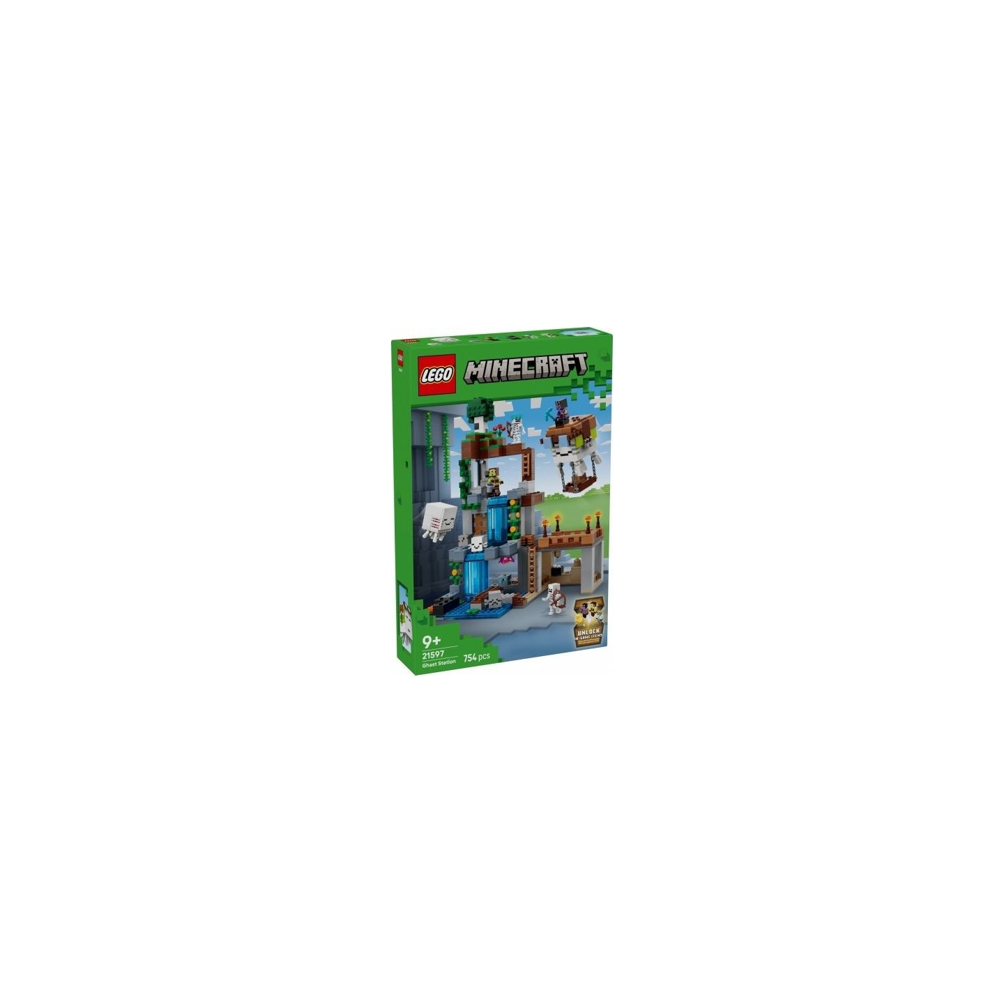 Lego Blocks Minecraft 21597 Ghast Station