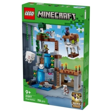 Lego Blocks Minecraft 21597 Ghast Station