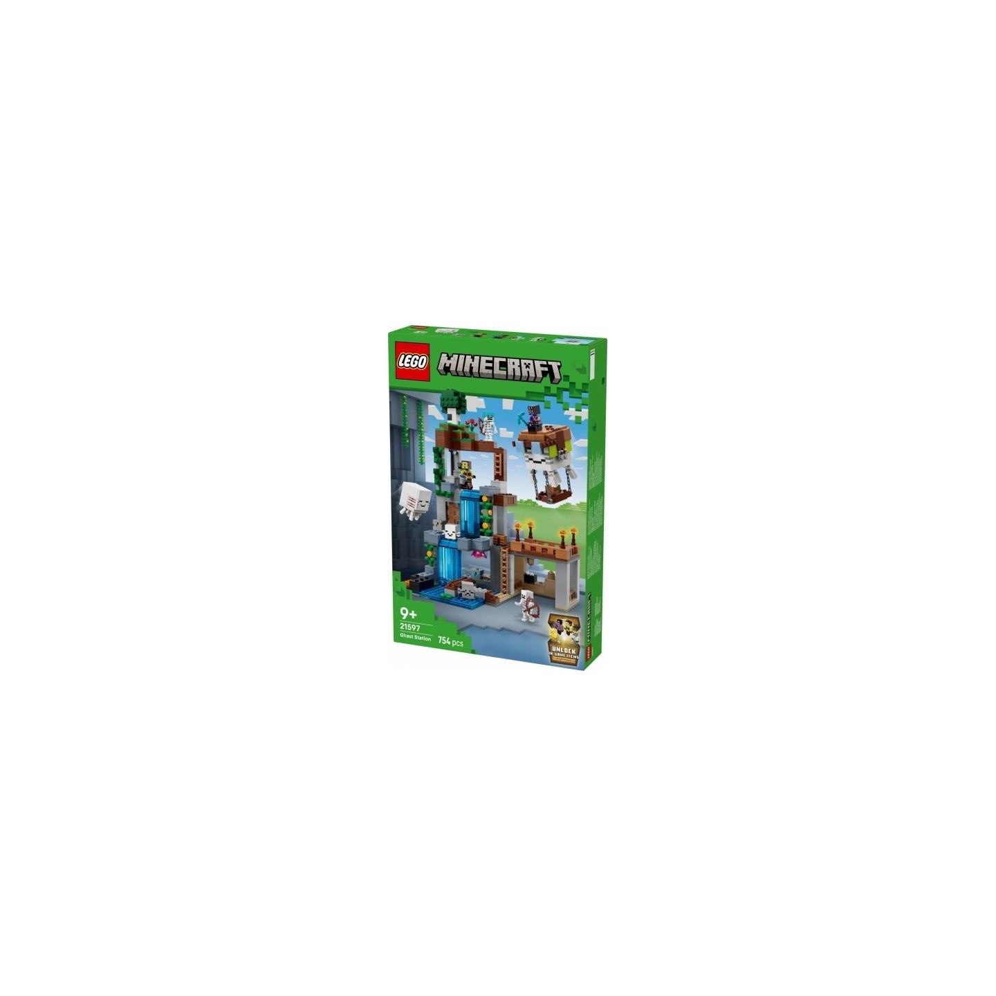 Lego Blocks Minecraft 21597 Ghast Station