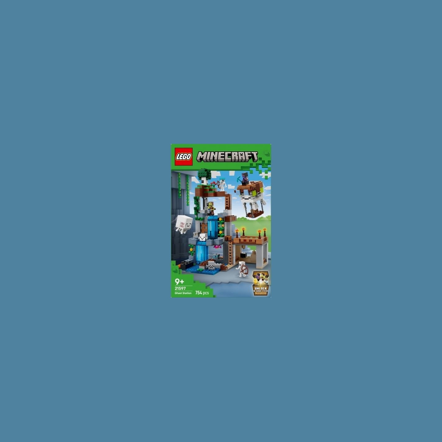 Lego Blocks Minecraft 21597 Ghast Station