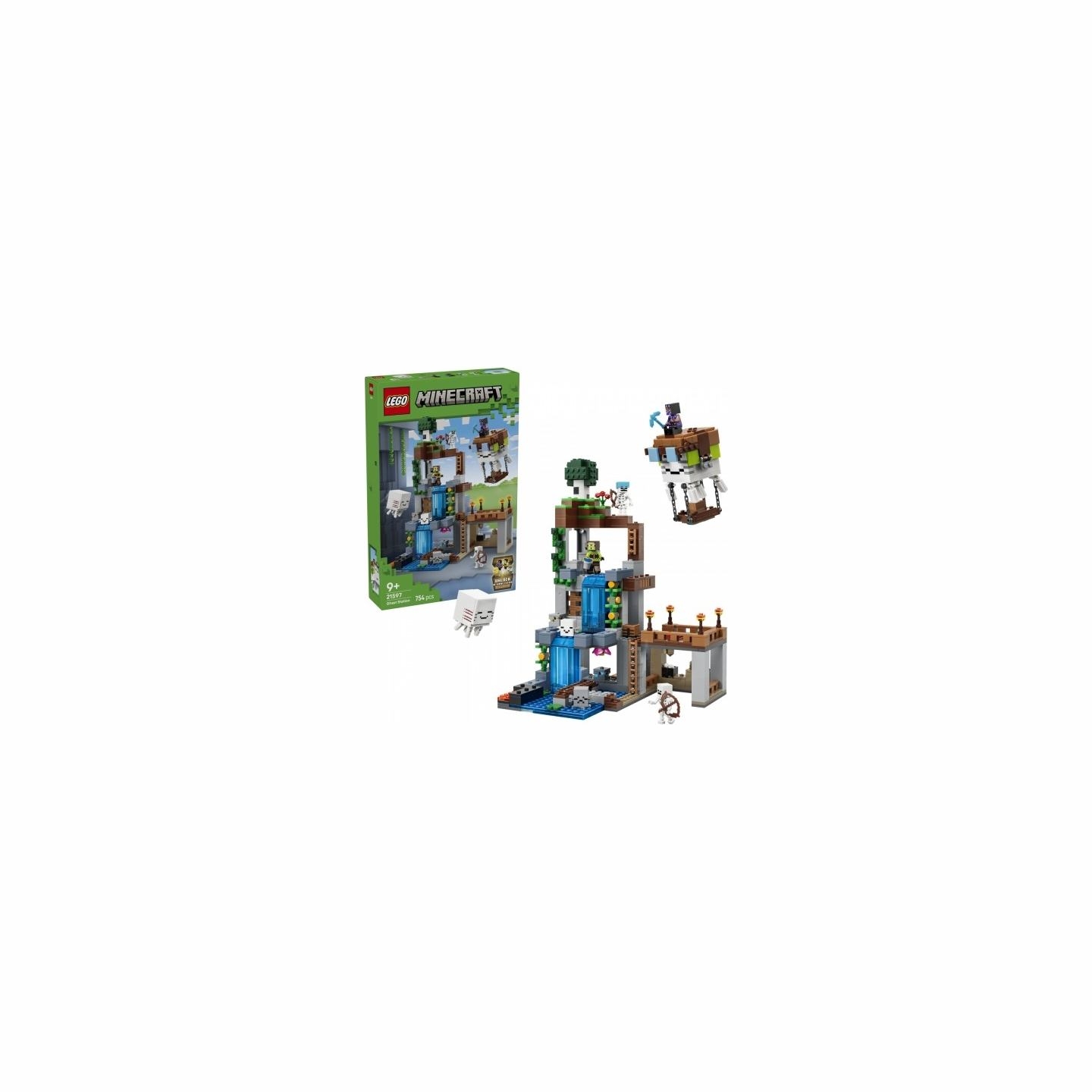 Lego Blocks Minecraft 21597 Ghast Station