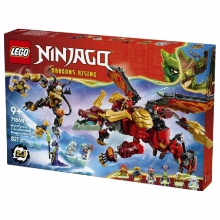 Lego Ninjago 71868 Wyldfyres Transforming Dragon Mech Blocks