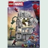 Lego Marvel Super Heroes 76350 Spider-Man vs.Hulk Epic Clash Blocks