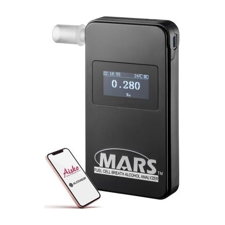 Alcovisor Electrochemical breathalyzer MART BT black