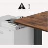 Ergo Office Electric desk ER-400B, regulation