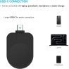Fixed USB-C Charging Adapter for Samsung Galaxy Watch compatible with Powerstation Uni | Black