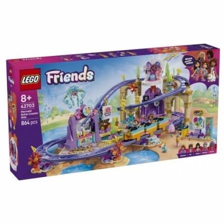 Lego Blocks Friends 42703 Mermaid Roller Coaster Ride