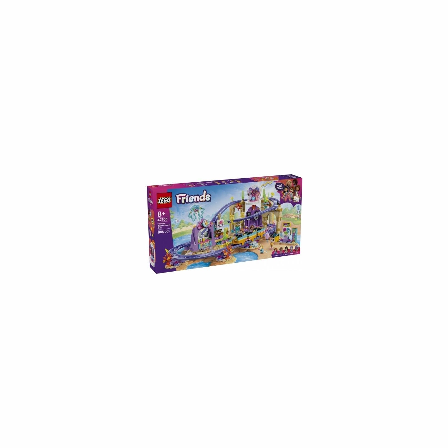 Lego Blocks Friends 42703 Mermaid Roller Coaster Ride