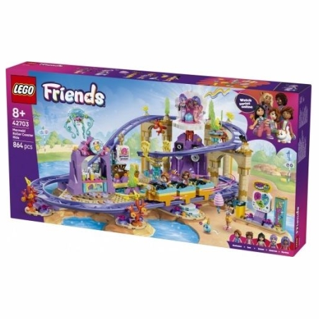 Lego Blocks Friends 42703 Mermaid Roller Coaster Ride