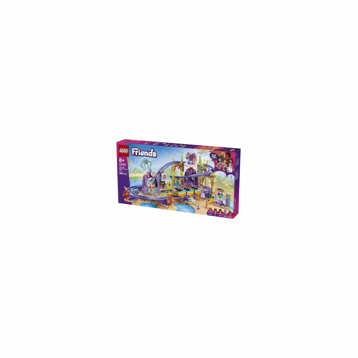 Lego Blocks Friends 42703 Mermaid Roller Coaster Ride