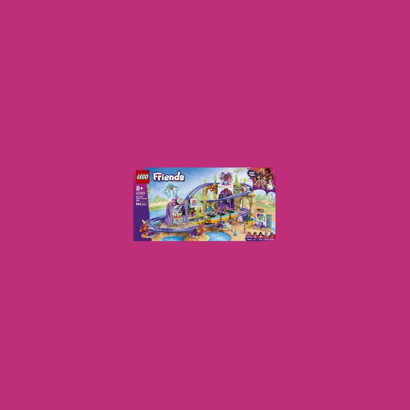 Lego Blocks Friends 42703 Mermaid Roller Coaster Ride