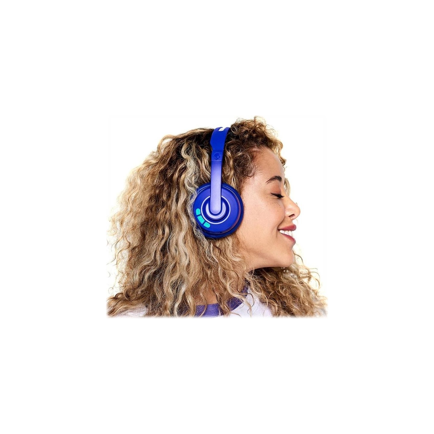 Skullcandy | Wireless Headphones | Cassette | Wireless/Wired | On-Ear | Microphone | Blue | Wireless