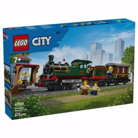 Lego City 60511 Vintage Steam Train Blocks