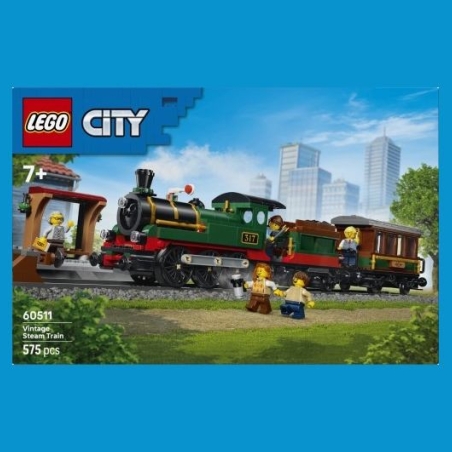 Lego City 60511 Vintage Steam Train Blocks