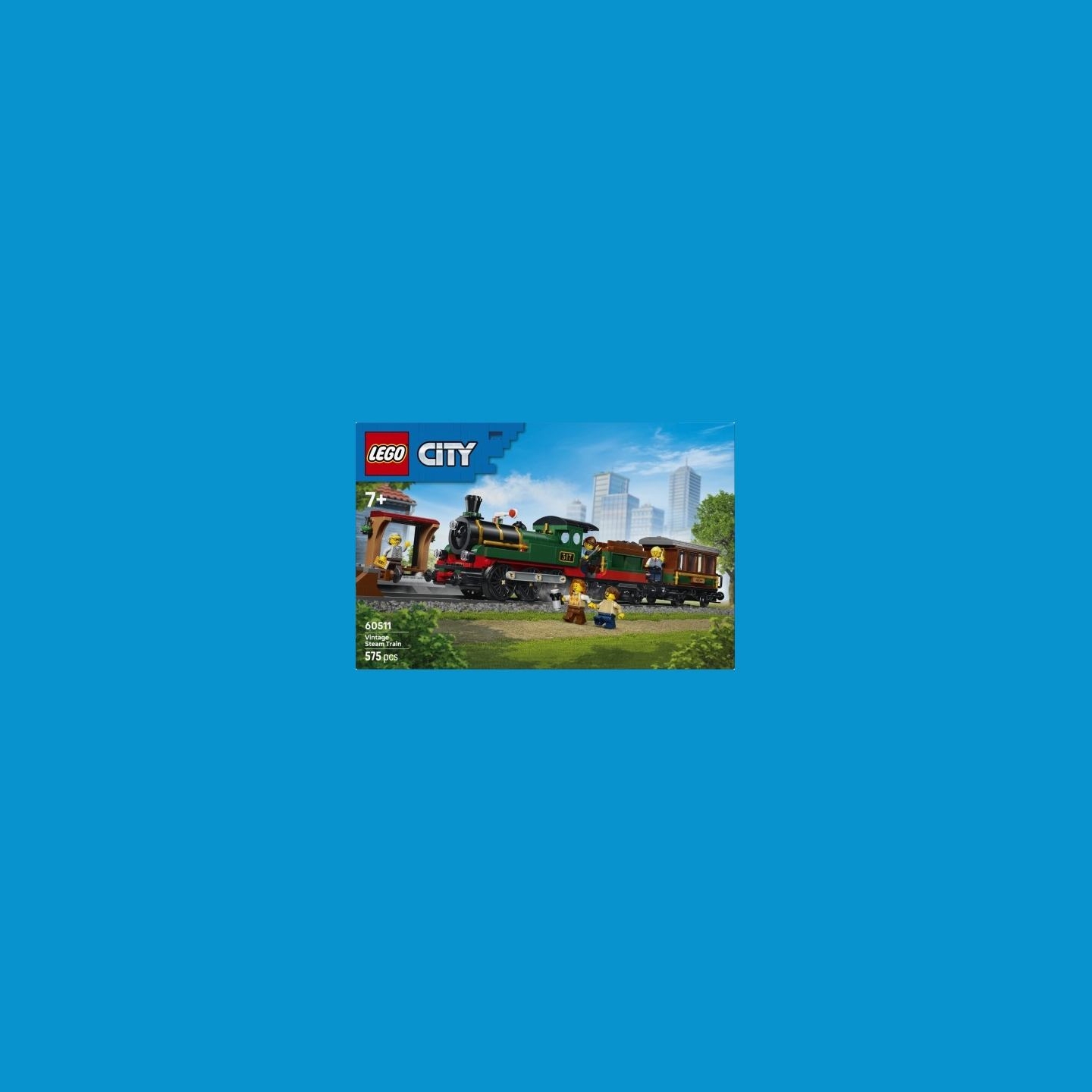 Lego City 60511 Vintage Steam Train Blocks