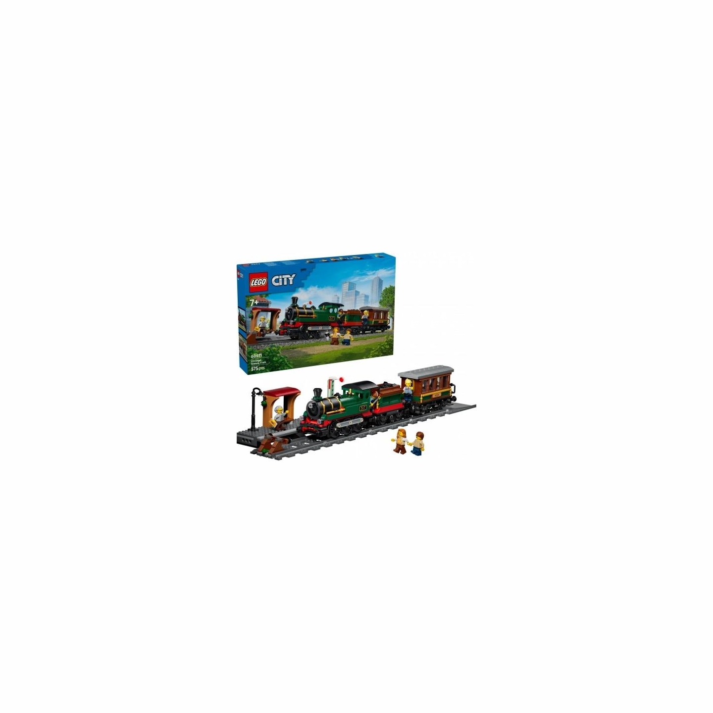 Lego City 60511 Vintage Steam Train Blocks