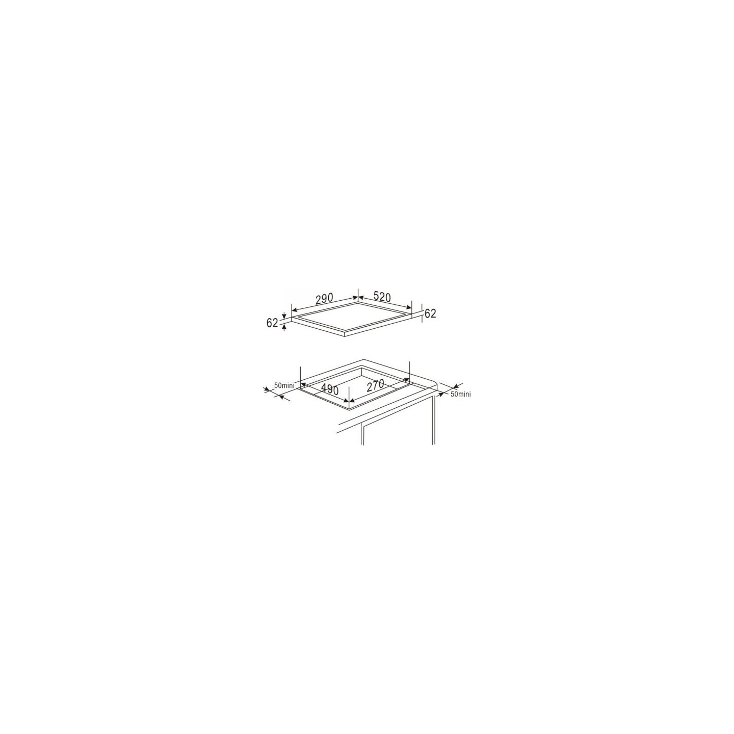 MPM Induction hob MPM-30-IM-12/N 30cm