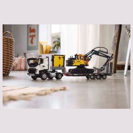 Lego Volvo FMX Truck & EC230 Electric Excavator