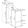 MPM Fridge-freezer MPM-259-KBI-16/E