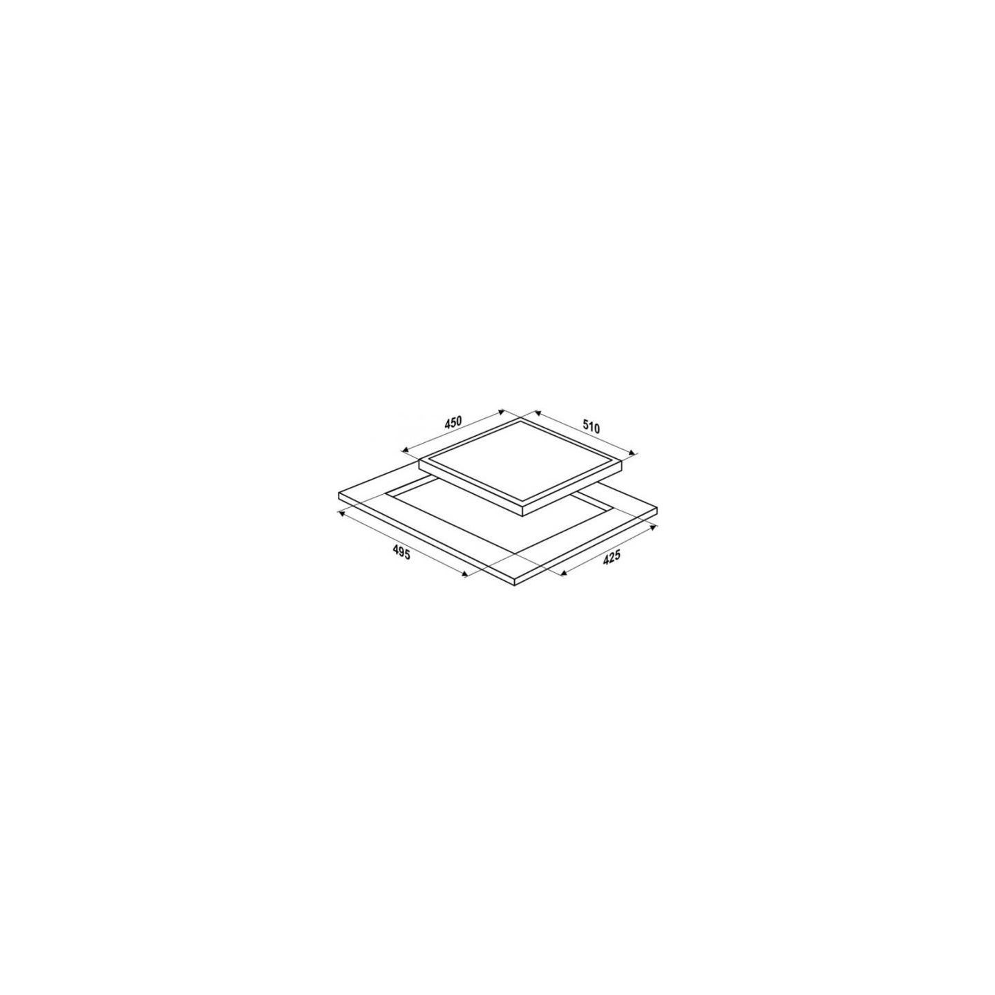 MPM -45-IM-16/W Induction Hob