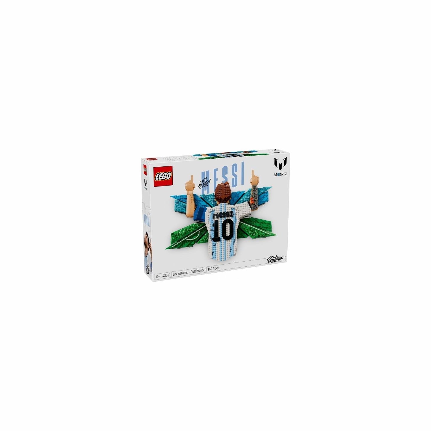 Lego Blocks Editions 43018 Lionel Messi - cieszynka