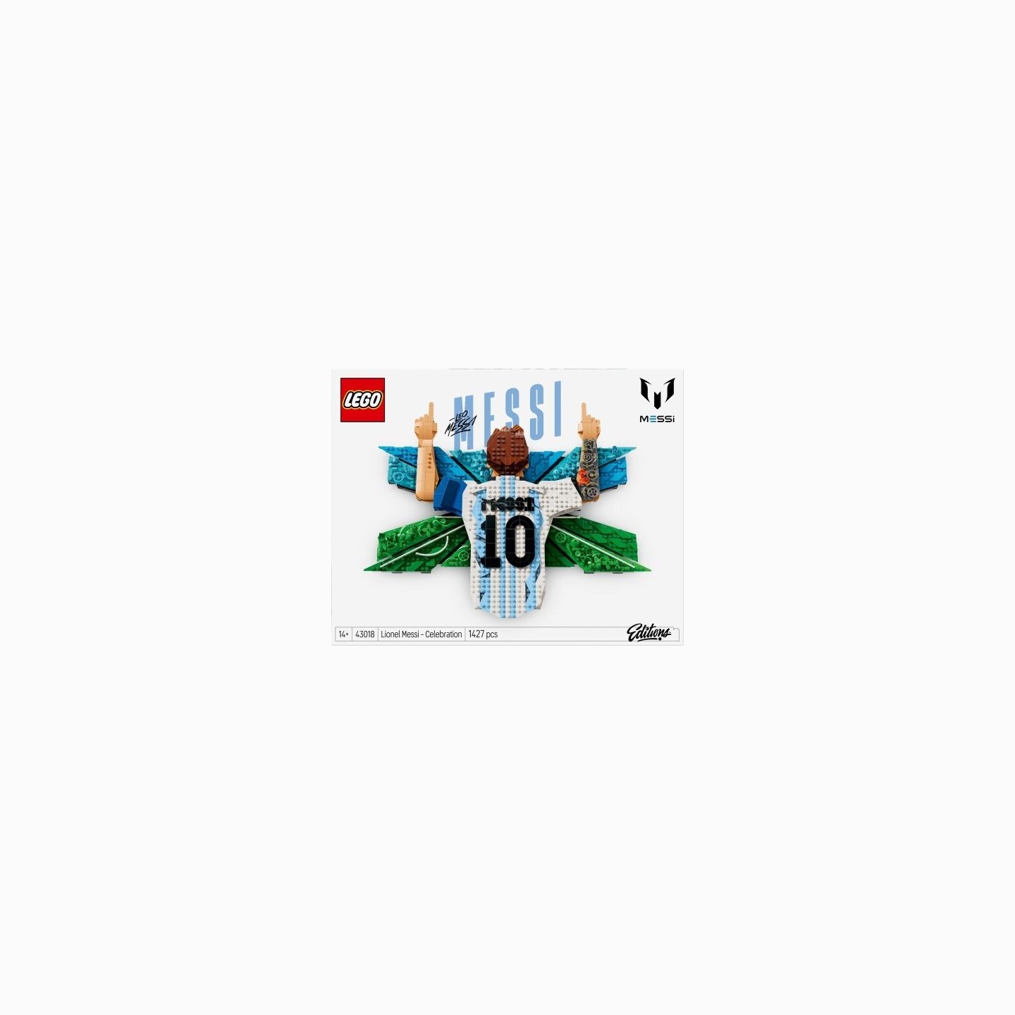 Lego Blocks Editions 43018 Lionel Messi - cieszynka