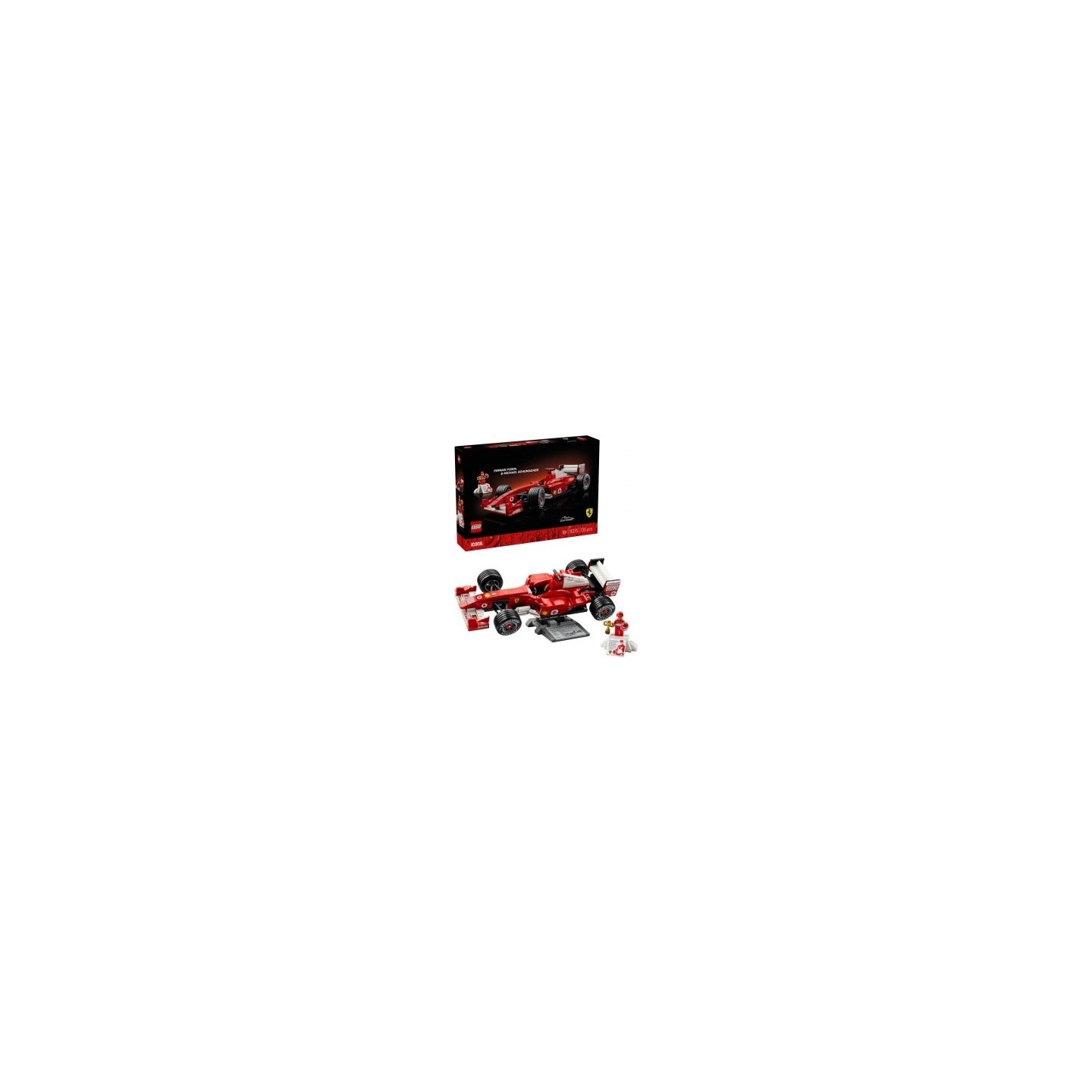 Lego Icons 11375 Ferrari F2004 and Michael Schumacher