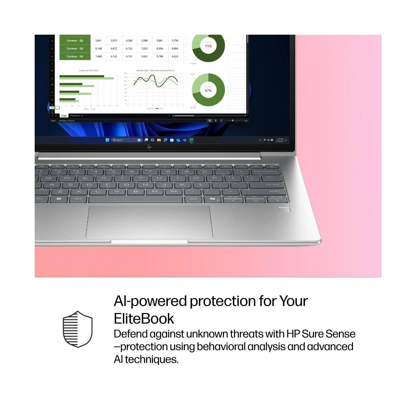 HP EliteBook 6 G1i 14 - Ultra 5-225U, 32GB, 512GB SSD, 14 WUXGA 300-nit AG, 5MP IR cam, WWAN-ready, Smartcard, FPR, US backlit k