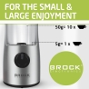Brock CG 1050 SS Coffee Grinder 150W, Steel