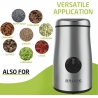 Brock CG 1050 SS Coffee Grinder 150W, Steel
