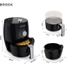 Brock AFM 3501 BK Air Fryer 3,5L 1300-1500W, Black