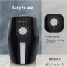 Brock AFM 3501 BK Air Fryer 3,5L 1300-1500W, Black