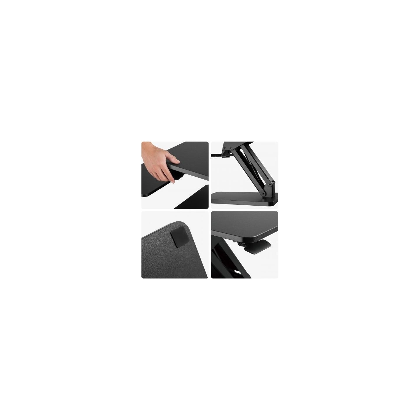 Maclean Desk sit-stand ergonomi c workstation MC-882