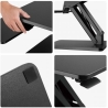 Maclean Desk sit-stand ergonomi c workstation MC-882