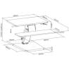 Maclean Desk sit-stand ergonomi c workstation MC-882