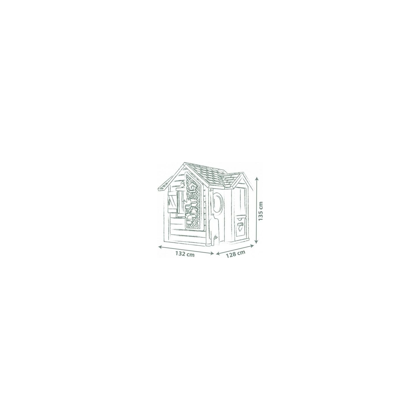 Smoby Gardeners cottage