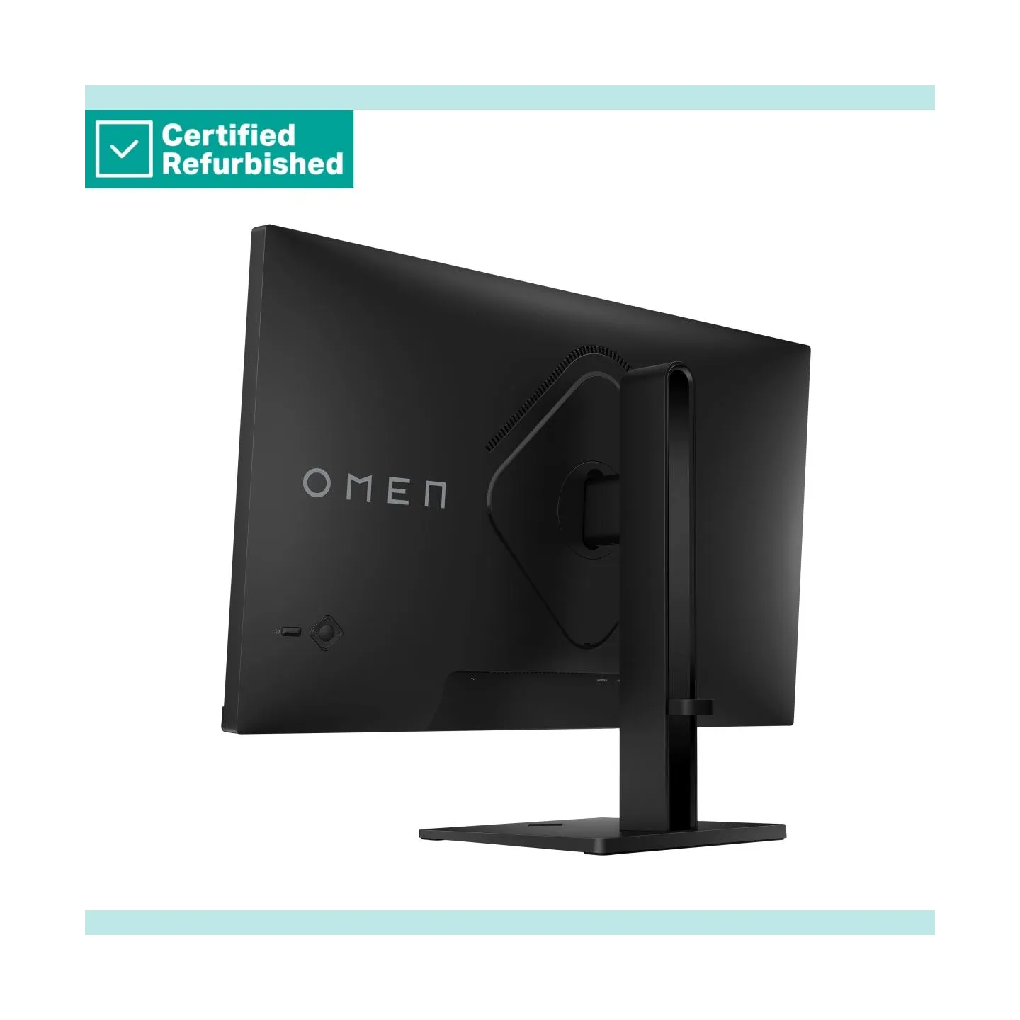 HP RENEW SILVER OMEN by HP 27 FHD Gaming Monitor - 27" 1920x1080 FHD 400-nit 165Hz AG, IPS HDR 400, 2x HDMI/DisplayPort, height 