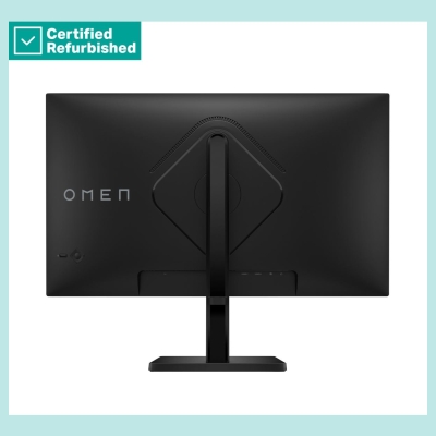 HP RENEW SILVER OMEN by HP 27 FHD Gaming Monitor - 27" 1920x1080 FHD 400-nit 165Hz AG, IPS HDR 400, 2x HDMI/DisplayPort, height 