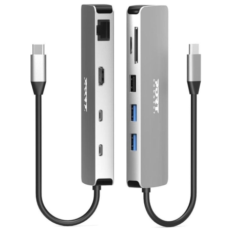 Port Connect PORT DESIGNS Docking Type C 9 In 1 - 1 X 4K HDMI - Pd 85W - Retail Btoc Only | PORT CONNECT