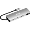Port Connect PORT DESIGNS Docking Type C 9 In 1 - 1 X 4K HDMI - Pd 85W - Retail Btoc Only | PORT CONNECT