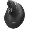 Port Connect Mouse | ERGO AUDITOR | Wireless | Bluetooth, 2.4 GHz | Black