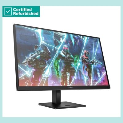 HP RENEW SILVER OMEN by HP 27s FHD Gaming Monitor - 27" 1920x1080 FHD 400-nit 240Hz AG, IPS, 2x HDMI/DisplayPort, 2x USB-A, spea