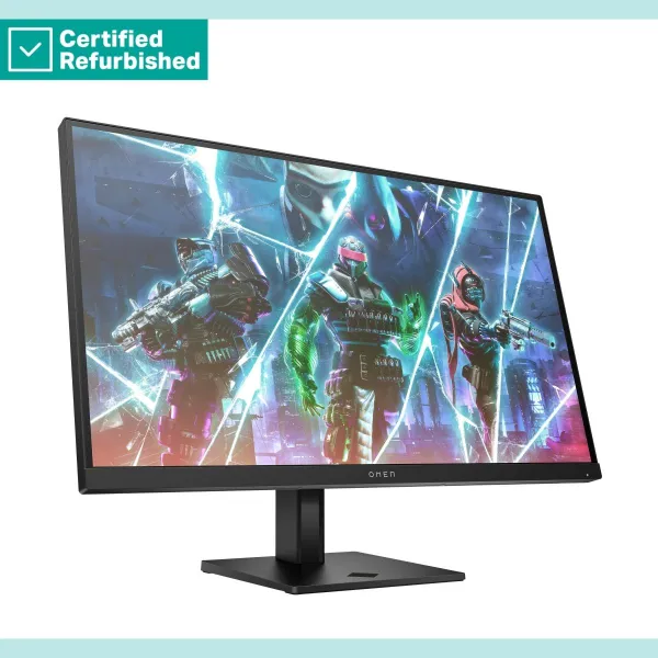 HP RENEW SILVER OMEN by HP 27s FHD Gaming Monitor - 27" 1920x1080 FHD 400-nit 240Hz AG, IPS, 2x HDMI/DisplayPort, 2x USB-A, spea