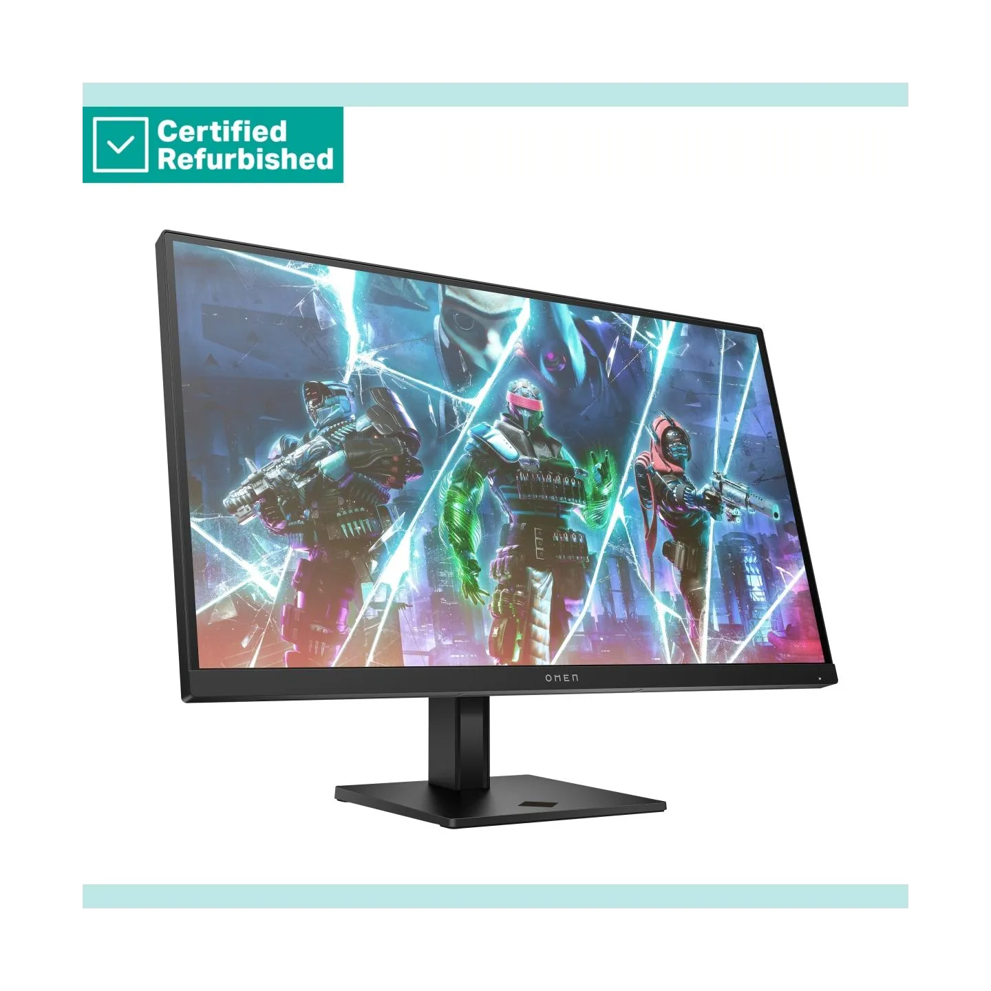 HP RENEW SILVER OMEN by HP 27s FHD Gaming Monitor - 27" 1920x1080 FHD 400-nit 240Hz AG, IPS, 2x HDMI/DisplayPort, 2x USB-A, spea