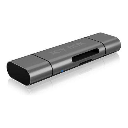 Raidsonic | External card reader with multi-USB connector | External | Micro SDHC, Micro SDXC, microSD 3.0 UHS-I SD, SDHC, SDXC,