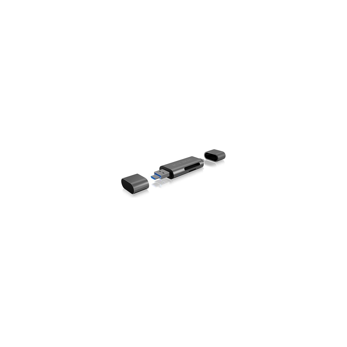Raidsonic | External card reader with multi-USB connector | External | Micro SDHC, Micro SDXC, microSD 3.0 UHS-I SD, SDHC, SDXC,