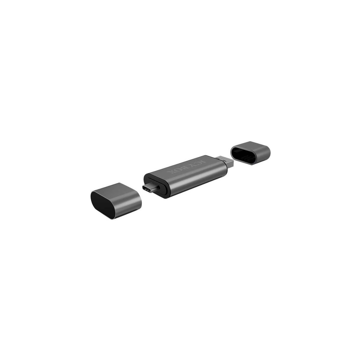 Raidsonic | External card reader with multi-USB connector | External | Micro SDHC, Micro SDXC, microSD 3.0 UHS-I SD, SDHC, SDXC,